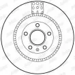 Jeu de 2 disques de frein arrière JURID 562735JC - Visuel 2