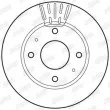 Jeu de 2 disques de frein avant JURID 562806JC - Visuel 2