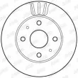 Jeu de 2 disques de frein avant JURID 562814JC - Visuel 2