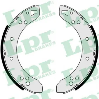 Jeu de mâchoires de frein LPR 01090