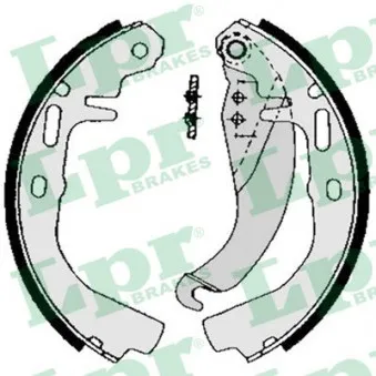 Jeu de mâchoires de frein LPR 02500