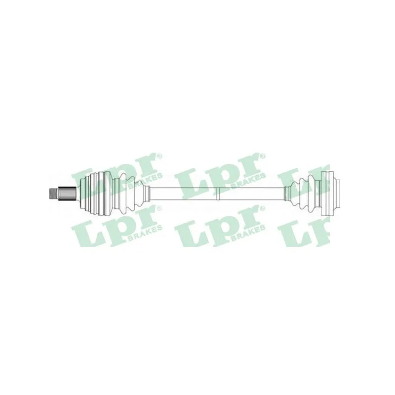 Arbre de transmission LPR DS15011