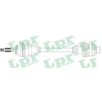 Arbre de transmission LPR DS39051