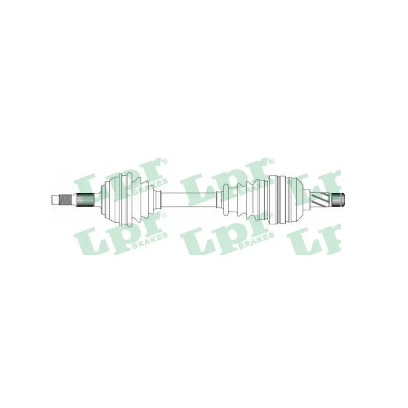 Arbre de transmission LPR DS49013