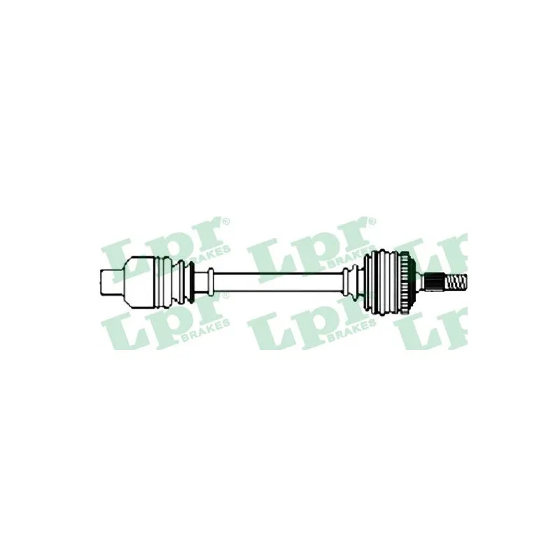 Arbre de transmission LPR DS52252