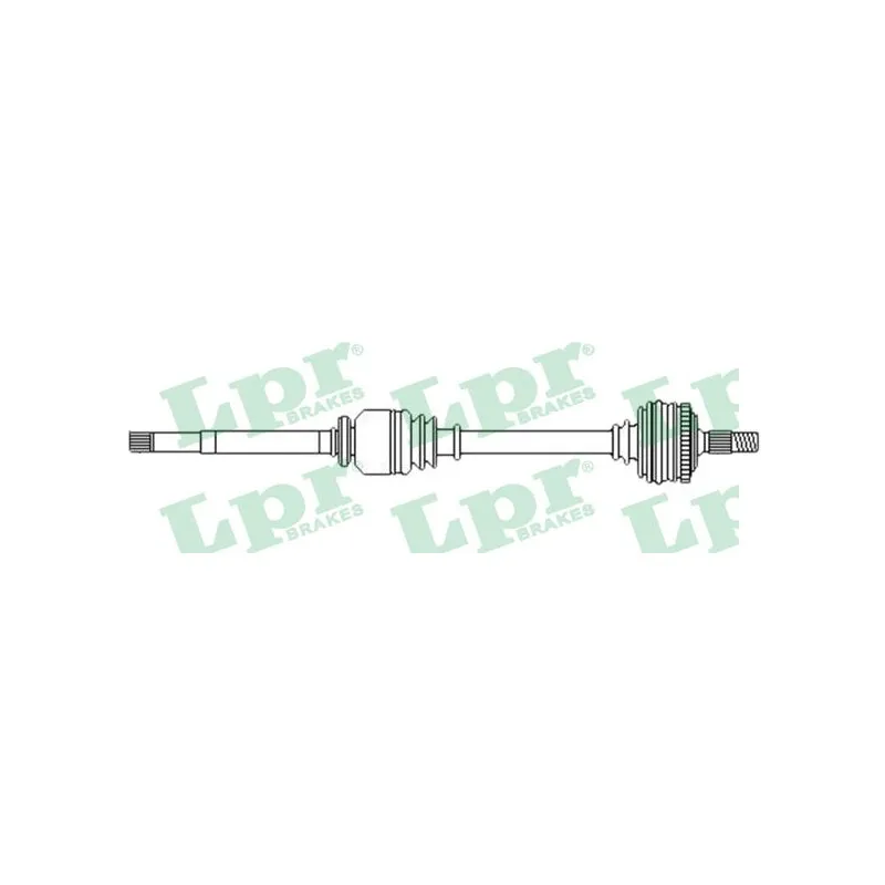 Arbre de transmission LPR DS52705