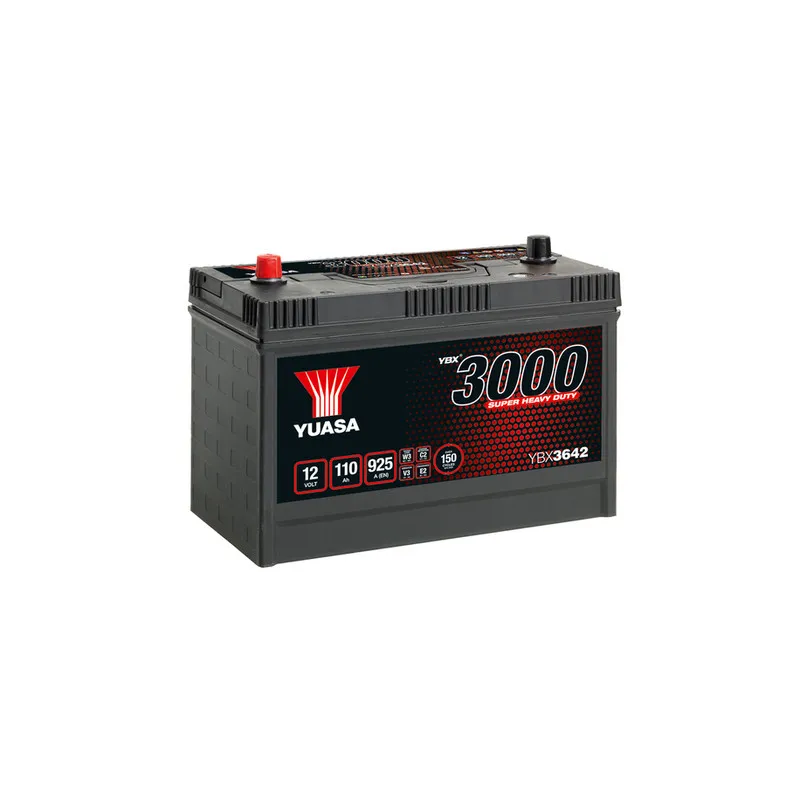 Batterie de démarrage YUASA YBX3642