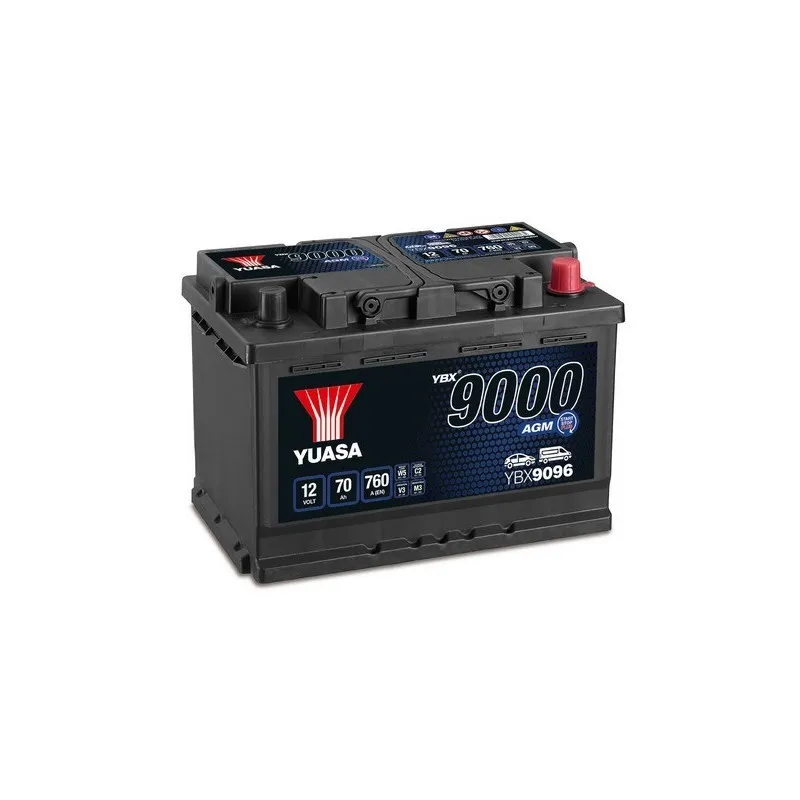 Batterie de démarrage Start & Stop YUASA YBX9096