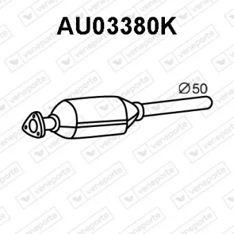 Catalyseur VENEPORTE AU03380K