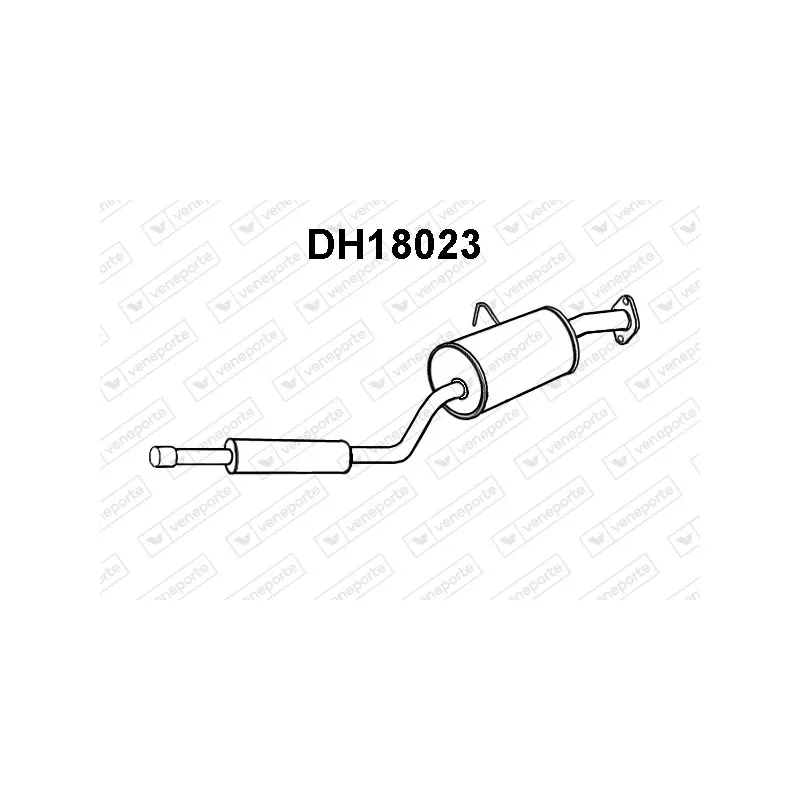 Silencieux central VENEPORTE DH18023