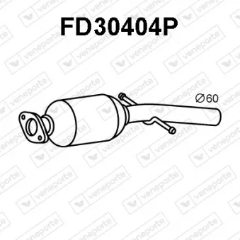 Catalyseur SCR VENEPORTE FD30404P