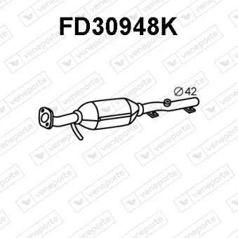 Catalyseur VENEPORTE FD30948K