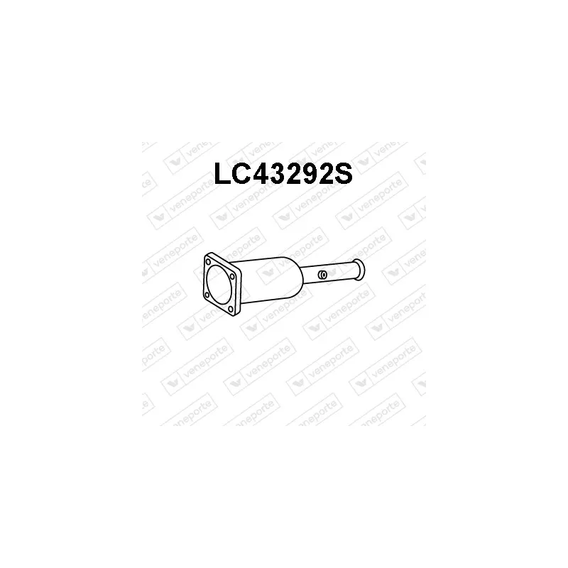 Filtre à particules / à suie, échappement VENEPORTE LC43292S