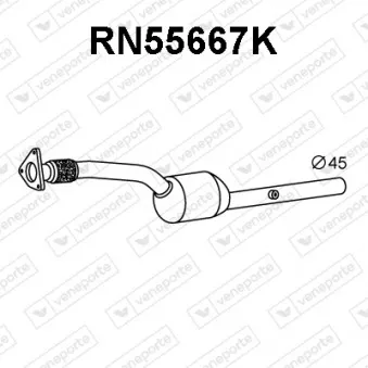 Catalyseur VENEPORTE RN55667K