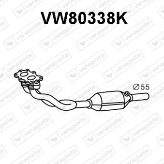 Catalyseur VENEPORTE VW80338K