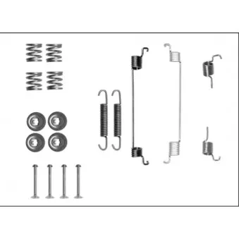 Kit d'accessoires, mâchoire de frein MINTEX MBA14