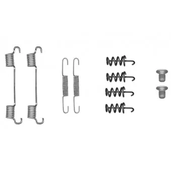 Kit d'accessoires, mâchoires de frein de stationnement MINTEX MBA51