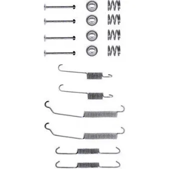 Kit d'accessoires, mâchoire de frein MINTEX MBA618