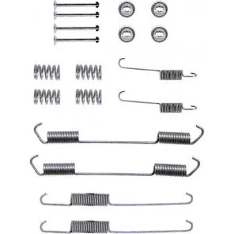 Kit d'accessoires, mâchoire de frein MINTEX MBA689