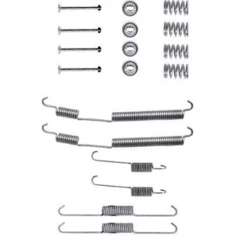 Kit d'accessoires, mâchoire de frein MINTEX MBA753