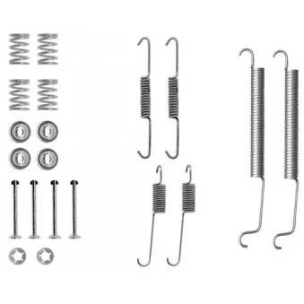 Kit d'accessoires, mâchoire de frein MINTEX MBA756