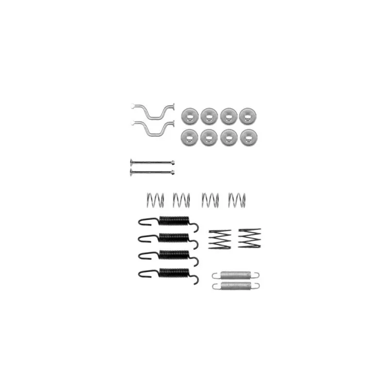 Kit d'accessoires, mâchoires de frein de stationnement MINTEX MBA816