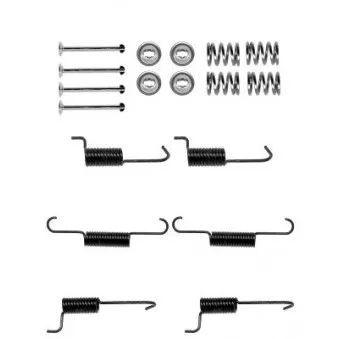 Kit d'accessoires, mâchoires de frein de stationnement MINTEX MBA823