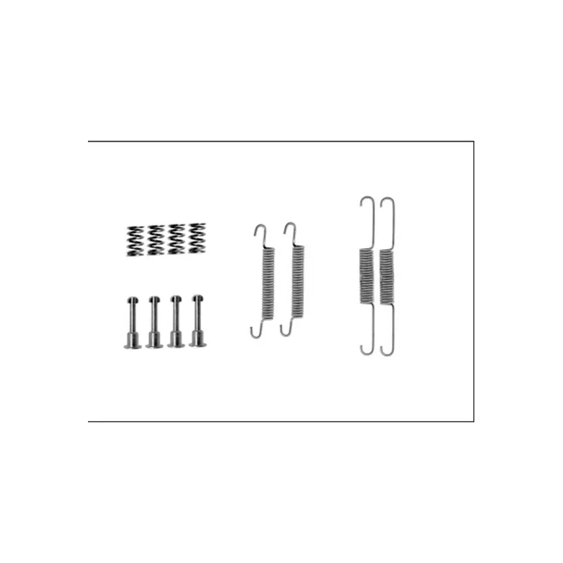 Kit d'accessoires, mâchoires de frein de stationnement MINTEX MBA826