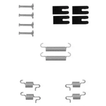 Kit d'accessoires, mâchoires de frein de stationnement MINTEX MBA850