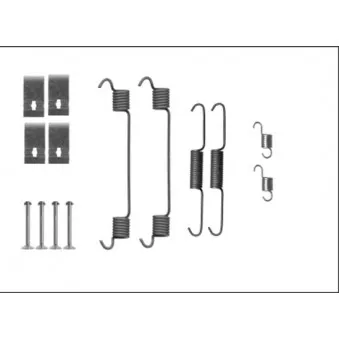 Kit d'accessoires, mâchoire de frein MINTEX MBA860