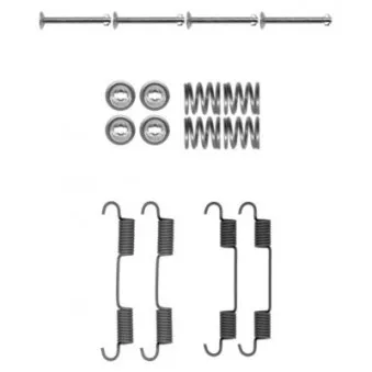 Kit d'accessoires, mâchoires de frein de stationnement MINTEX MBA897