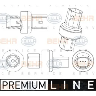 Pressostat, climatisation HELLA 6ZL 351 005-711