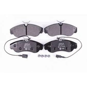 Jeu de 4 plaquettes de frein avant HELLA 8DB 355 018-791