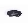 Jeu de 4 plaquettes de frein avant HELLA 8DB 355 020-611 - Visuel 3
