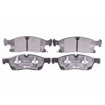 Jeu de 4 plaquettes de frein avant HELLA 8DB 355 025-541