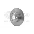 Jeu de 2 disques de frein arrière HELLA 8DD 355 106-381 - Visuel 3