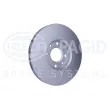 Jeu de 2 disques de frein avant HELLA 8DD 355 108-371 - Visuel 3