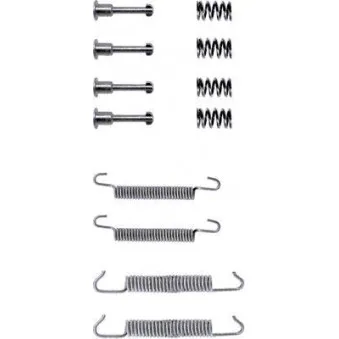 Kit d'accessoires, mâchoires de frein de stationnement HELLA 8DZ 355 201-691