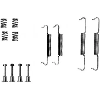 Kit d'accessoires, mâchoires de frein de stationnement HELLA