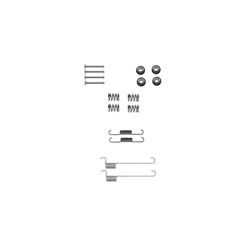 Kit d'accessoires, mâchoires de frein de stationnement HELLA 8DZ 355 201-881