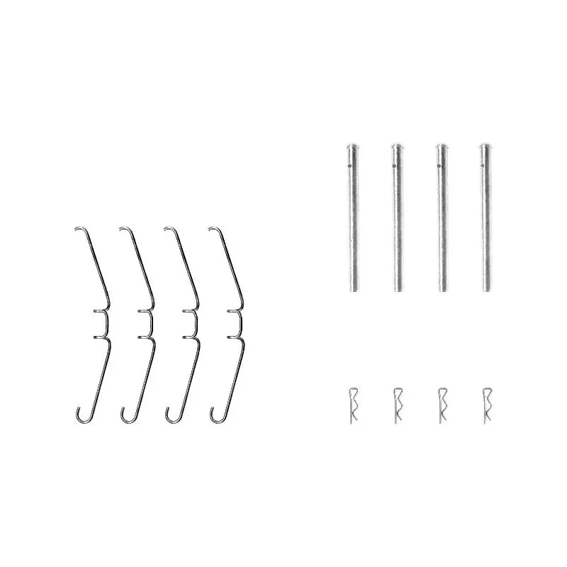 Kit d'accessoires, plaquette de frein à disque HELLA 8DZ 355 204-011