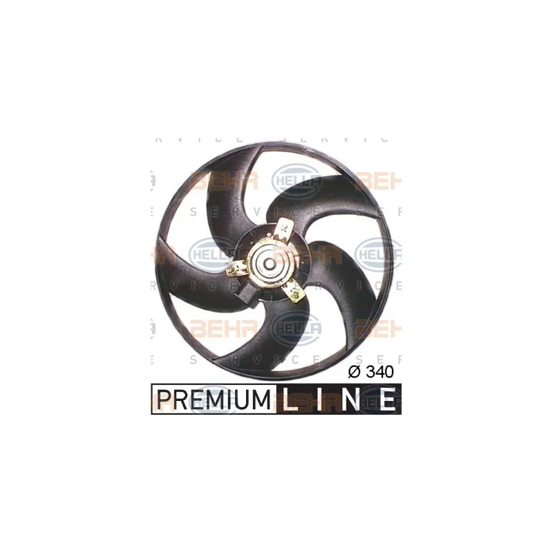 Ventilateur, refroidissement du moteur HELLA 8EW 351 044-221