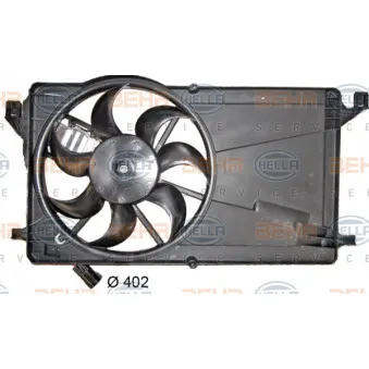 Ventilateur, refroidissement du moteur HELLA 8EW 351 150-424