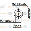 Condenseur, climatisation HELLA 8FC 351 318-361 - Visuel 3