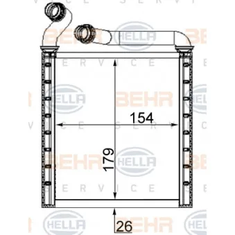 Système de chauffage HELLA 8FH 351 331-724