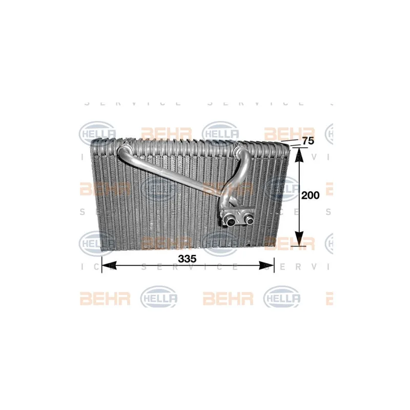 Evaporateur climatisation HELLA 8FV 351 210-681