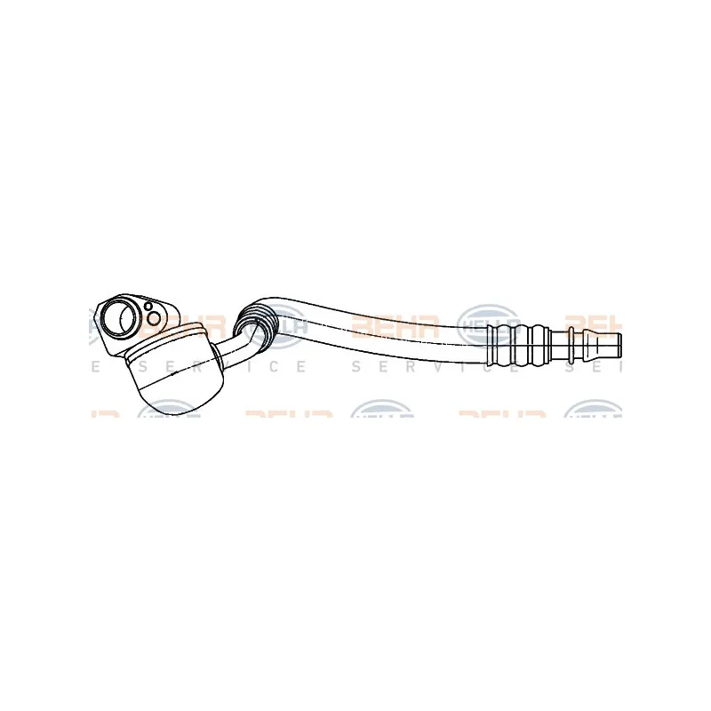 Conduite à basse pression, climatisation HELLA 9GS 351 338-181