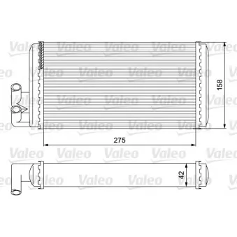 Système de chauffage VALEO 812068