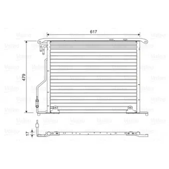 Condenseur, climatisation VALEO 814434