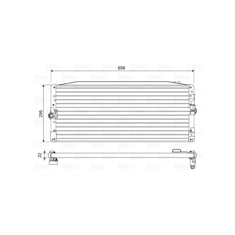 Condenseur, climatisation VALEO 814473